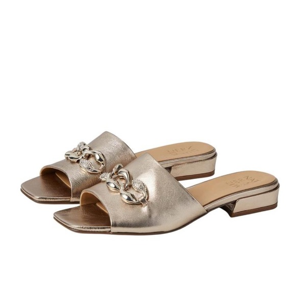 Naturalizer Women's Angie warm Silver sandals /size 6 - Picture 2 of 6